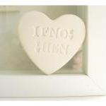 Valentines heart porcelain ..