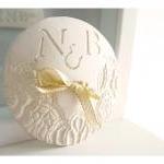 French vintage lace inside-..