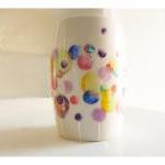 Bubble coffee cup, upcycled..