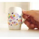 Bubble coffee cup, upcycled..