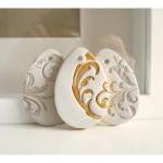 Golden French Easter decora..