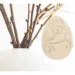 Golden French Easter decora..