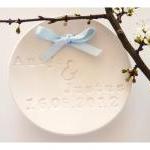 Wedding ring bearer bowl wi..