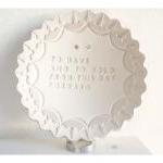 Butterfly wedding dish - Wh..